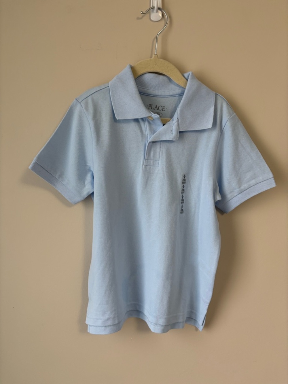 Place Light Blue Polo Shirt for Kids NWT